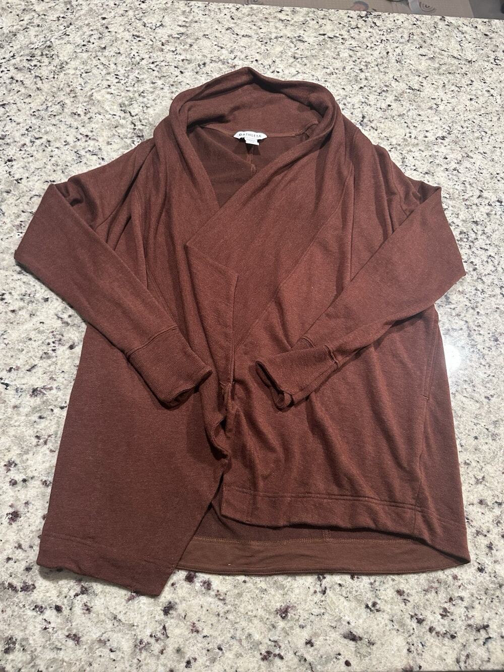 ATHLETA Pranayama Wrap Cardigan Sweater Size XXS 777944 Casual Yoga Loungewear